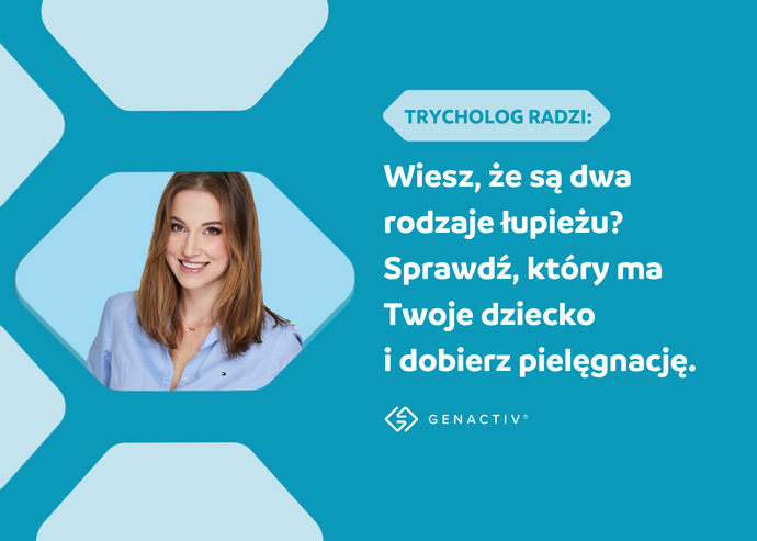 Wiesz, że są dwa rodzaje łupieżu? Sprawdź, który ma Twoje dziecko i dobierz pielęgnację.