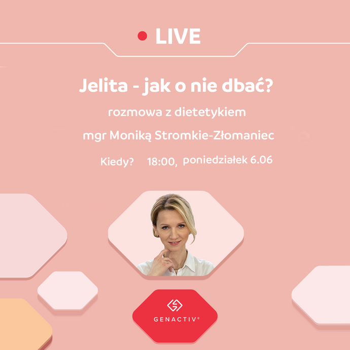 Jelita - Jak o nie dbać? | Live z dietetykiem
