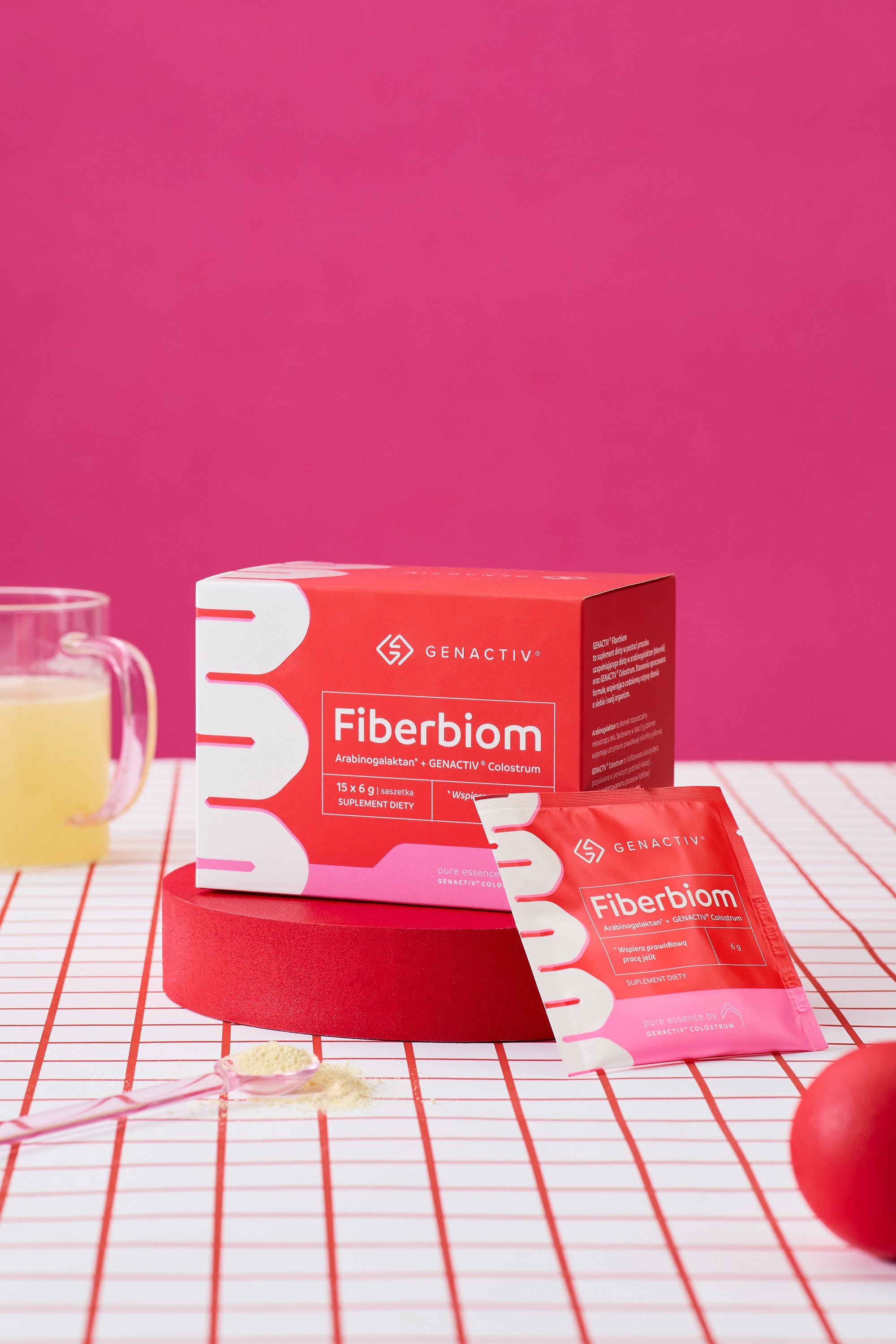 FIBERBIOM - Błonnik + Colostrum