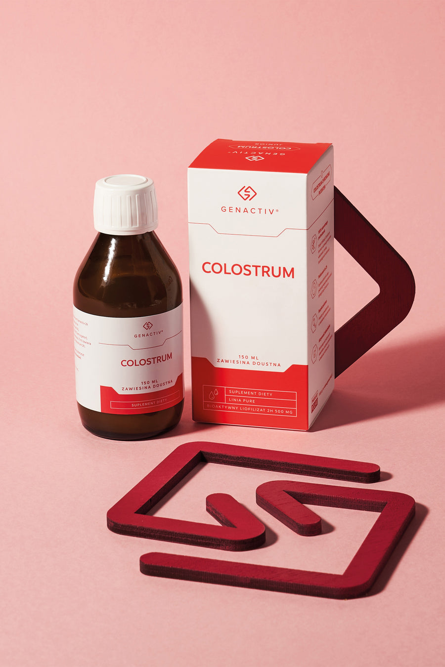 Colostrum Genactiv, zawiesina, 150 ml – opakowanie produktu