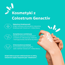 Załaduj obraz do przeglądarki galerii, Colostrum dla pięknej skóry - Maseczka z Colostrum Genactiv 50 ml i 2 x Colostrum z bananem Genactiv saszetki
