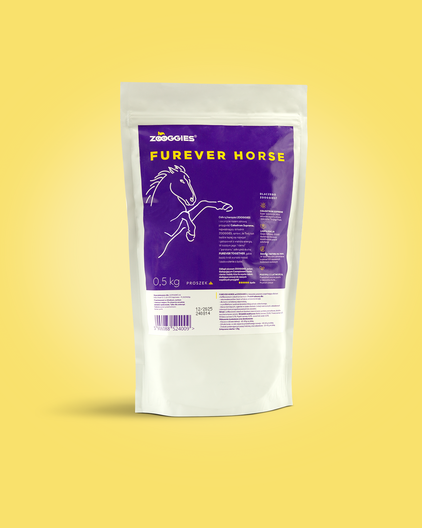 FUREVER HORSE, proszek 500 g