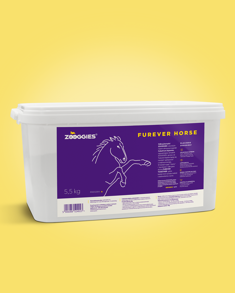 Furever Horse, proszek 5500 g – opakowanie produktu