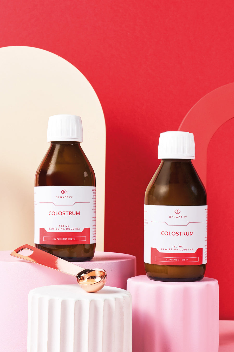 Colostrum Genactiv, zawiesina, płyn - dwupak